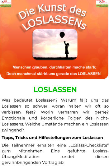 Bild Vortrag: Loslassen